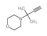 CAS 登录号：7471-07-0， 4-(1,1-二甲基-2-丙炔基)-吗啉