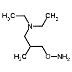 CAS 登录号：747360-53-8， 3-(氨基氧基)-N,N-二乙基-2-甲基-1-丙胺