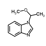 CAS#: 74758-79-5， 1-(1-Methoxyethyl)-1H-benzimidazole
