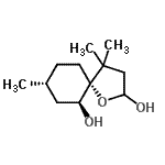 CAS#: 748142-72-5， (5R,6S,8R)-4,4,8-Trimethyl-1-oxaspiro[4.5]decane-2,6-diol