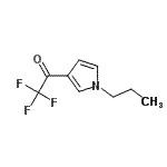 CAS#: 74889-32-0， 2,2,2-Trifluoro-1-(1-propyl-1H-pyrrol-3-yl)ethanone