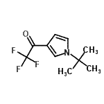 CAS#: 74889-36-4， 2,2,2-Trifluoro-1-[1-(2-methyl-2-propanyl)-1H-pyrrol-3-yl]ethanone