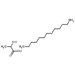 CAS#: 7491-20-5， 2-Hydroxypropanoic acid - 1-dodecanamine (1:1)