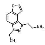 CAS#: 749192-72-1， 2-(3-Ethyl-1H-furo[2,3-g]indazol-1-yl)ethanamine
