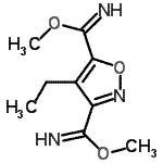 CAS#: 749216-94-2， Dimethyl 4-ethyl-1,2-oxazole-3,5-dicarboximidate