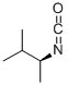 结构式 CAS# 749261-38-9, (S)-3-甲基-2-丁基异氰酸酯