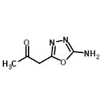 CAS 登录号：74949-73-8， 1-(5-氨基-1,3,4-恶二唑-2-基)丙酮