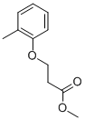 CAS 登录号：7497-91-8， 3-(2-甲基苯氧基)丙酸甲酯
