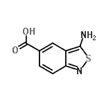 CAS#: 749859-08-3， 3-Amino-2,1-benzothiazole-5-carboxylic acid