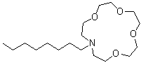 CAS#: 75006-54-1， 13-Octyl-1,4,7,10-tetraoxa-13-azacyclopentadecane