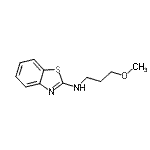 CAS 登录号：75105-01-0， N-(3-甲氧基丙基)-1,3-苯并噻唑-2-胺