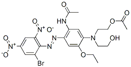 CAS#: 75199-19-8， 2-[[5-Acetamido-4-(2-Bromo-4,6-Dinitrophenyl)Diazenyl-2-Ethoxyphenyl]-(2-Hydroxyethyl)Amino]Ethyl Acetate