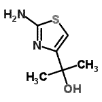CAS 登录号：752242-49-2， 2-(2-氨基-1,3-噻唑-4-基)-2-丙醇