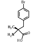 CAS#: 752971-41-8， 4-Bromo-alpha-methyl-D-phenylalanine