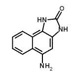 CAS#: 75370-64-8， 5-Amino-1,3-dihydro-2H-naphtho[1,2-d]imidazol-2-one