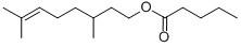 CAS#: 7540-53-6， Citronellyl Valerate