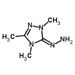 CAS#: 754201-48-4， (5Z)-5-Hydrazono-1,3,4-trimethyl-4,5-dihydro-1H-1,2,4-triazole