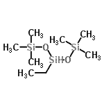 CAS#: 7543-58-0， 3-Ethyl-1,1,1,5,5,5-hexamethyltrisiloxane