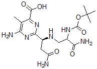 CAS#: 75452-30-1， 6-Amino-2-[(1S)-3-Amino-1-[[3-Amino-2-[(2-Methylpropan-2-Yl)Oxycarbonylamino]-3-Oxopropyl]Amino]-3-Oxopropyl]-5-Methylpyrimidine-4-Carboxylic Acid