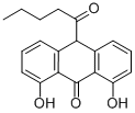 CAS#: 75464-12-9， 1,8-Dihydroxy-10-Pentanoyl-10H-Anthracen-9-One