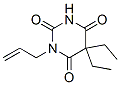 CAS 登录号：7548-63-2， 1-烯丙基-5,5-二乙基嘧啶-2,4,6(1H,3H,5H)-三酮