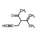 CAS#: 75565-71-8， 3-Isopropenyl-5-hexyn-2-one