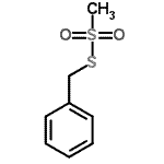 CAS 登录号：7559-62-8， S-苄基甲烷硫代磺酸酯