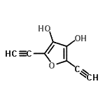 CAS#: 75609-59-5， 2,5-Diethynyl-3,4-furandiol