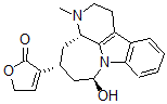 CAS 登录号：75667-85-5， 3-[(3aS)-1,2,3,3a,4,5a,6,7-八氢-7alpha-羟基-3-甲基-3,7a-二氮杂环庚并[jk]芴-5-基]-2(5H)-呋喃酮