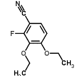 CAS#: 756840-04-7， 3,4-Diethoxy-2-fluorobenzonitrile