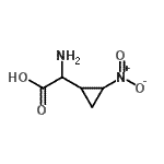 CAS#: 757161-76-5， Amino(2-nitrocyclopropyl)acetic acid