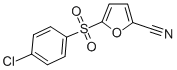 CAS#: 75745-61-8， 5-(4-Chlorophenyl)Sulfonylfuran-2-Carbonitrile