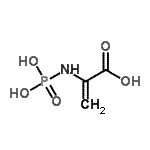 CAS#: 757915-36-9， 2-(Phosphonoamino)acrylic acid