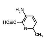 CAS#: 757950-12-2， 2-ethynyl-6-methyl-pyridin-3-amine