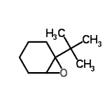 CAS 登录号：7583-74-6， 1-(2-甲基-2-丙基)-7-氧杂双环[4.1.0]庚烷