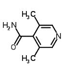CAS 登录号：7584-14-7， 3,5-二甲基异烟酰胺