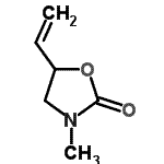 CAS#: 758722-92-8， 3-Methyl-5-vinyl-1,3-oxazolidin-2-one