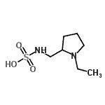 CAS#: 760129-74-6， [(1-Ethyl-2-pyrrolidinyl)methyl]sulfamic acid