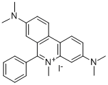 CAS 登录号：76109-93-8， N,N,N',N',5-五甲基-6-苯基菲啶-5-鎓-3,8-二胺碘化物