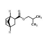 CAS#: 762261-10-9， Isobutyl (1R,2S,4R)-bicyclo[2.2.1]hept-5-ene-2-carboxylate