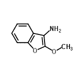 CAS 登录号：76302-61-9， 2-甲氧基-1-苯并呋喃-3-胺