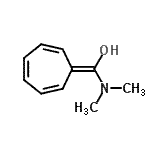 CAS 登录号：763031-44-3， 2,4,6-环庚三烯-1-亚基(二甲基氨基)甲醇