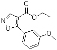 CAS#: 76344-81-5， Ethyl 5-(3-methoxyphenyl)-1,2-oxazole-4-carboxylate