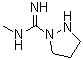 CAS 登录号：764617-52-9， N-甲基-1-吡唑烷甲脒