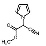 CAS#: 764664-92-8， Methyl cyano(1H-pyrazol-1-yl)acetate