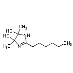 CAS#: 765218-49-3， 2-Hexyl-4,5-dimethyl-4,5-dihydro-1H-imidazole-4,5-diol