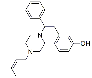 CAS#: 76567-26-5， 3-[2-[4-(3-Methylbut-2-Enyl)Piperazin-1-Yl]-2-Phenylethyl]Phenol