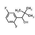 CAS#: 765913-32-4， 1-(2,5-Difluorophenyl)-2,2-dimethyl-1-propanol