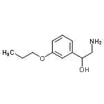 CAS#: 766478-84-6， 2-Amino-1-(3-propoxyphenyl)ethanol