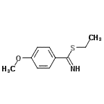 CAS 登录号：766478-93-7， 4-甲氧基苯硫代亚氨基甲酸乙酯